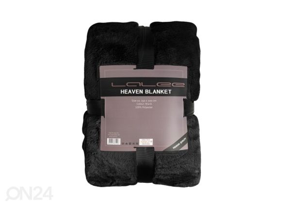 Dekoratiivne pleed Heaven Black 150x200 cm