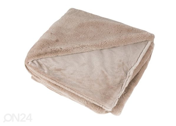 Dekoratiivne pleed Heaven Light Taupe 150x200 cm