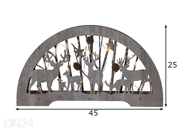 Dekoratsioon Fauna mõõdud