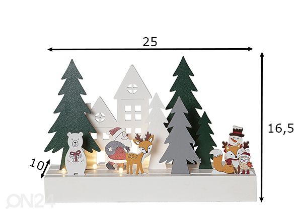 Dekoratsioon Puzzle mõõdud