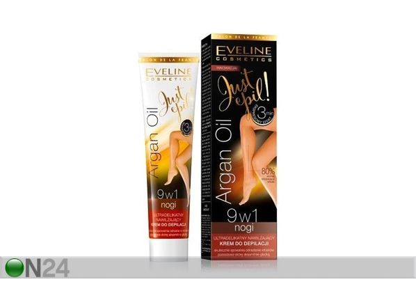 Depileerimiskreem jalgadele argaaniaõliga Just Epil! Eveline Cosmetics 125ml
