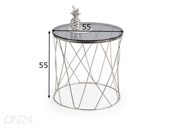 Diivanilaud Ø 55 cm mõõdud