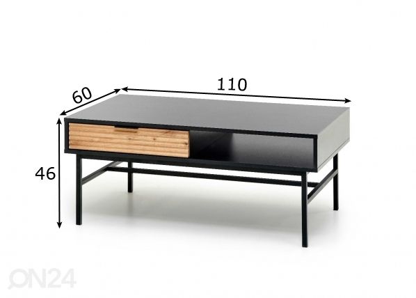 Diivanilaud 110x60 cm mõõdud
