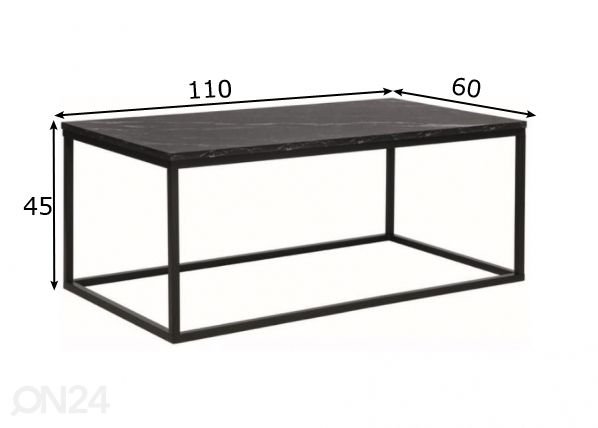 Diivanilaud 110x60 cm mõõdud