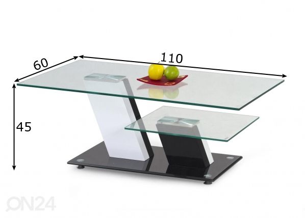 Diivanilaud 110x65 cm mõõdud