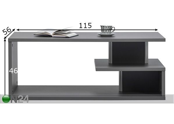 Diivanilaud 115x56 cm mõõdud