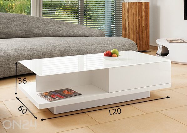 Diivanilaud 120x60 cm mõõdud