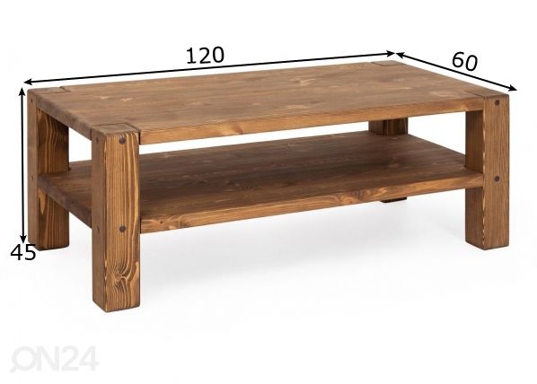 Diivanilaud 120x60 cm mõõdud