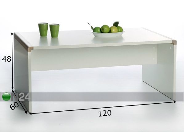 Diivanilaud 120x60 cm mõõdud