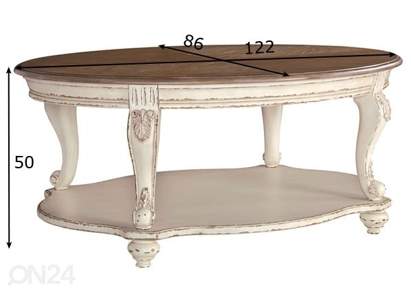Diivanilaud 122x86 cm mõõdud