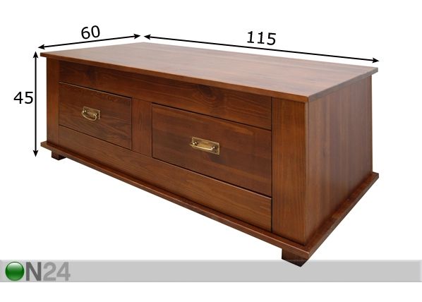 Diivanilaud 60x115 cm mõõdud