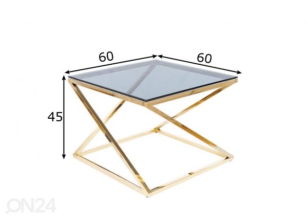 Diivanilaud 60x60 cm mõõdud