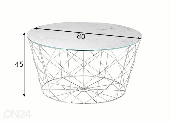 Diivanilaud 80 cm mõõdud