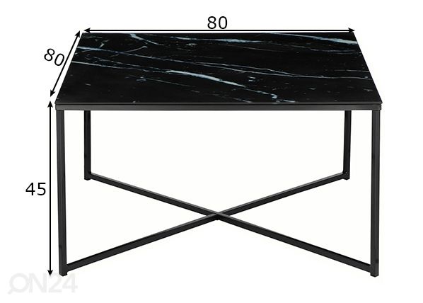 Diivanilaud 80x80 cm mõõdud