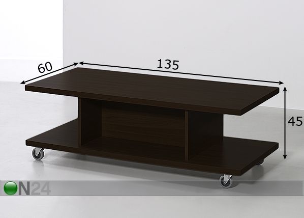 Diivanilaud Buffer mõõdud