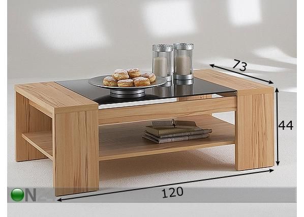 Diivanilaud Dan mõõdud