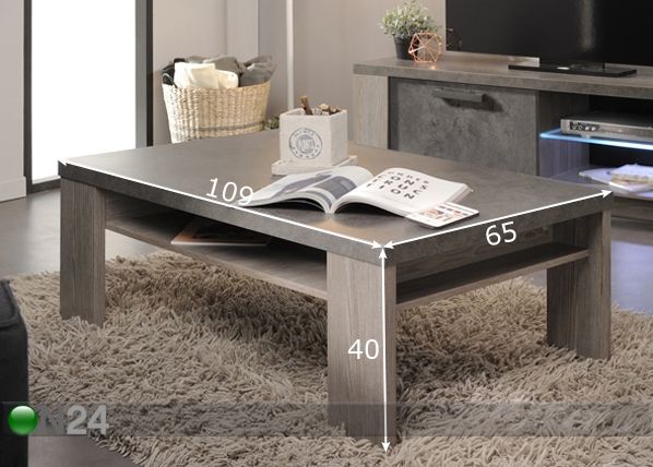 Diivanilaud Gossip 109x65 cm mõõdud