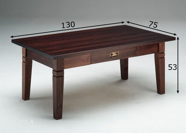 Diivanilaud Monaco 130x75 cm mõõdud