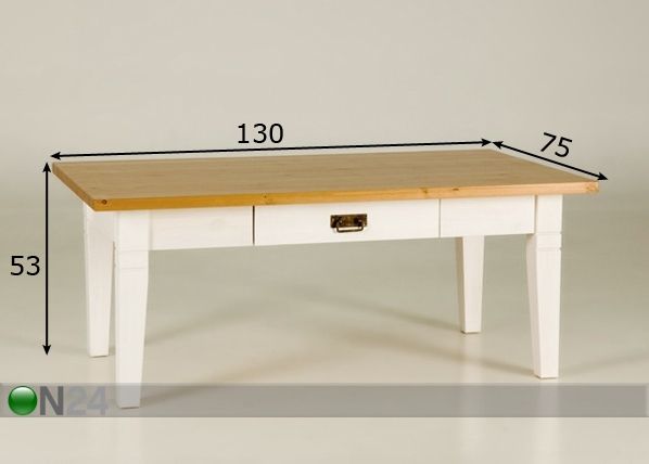 Diivanilaud Monaco 130x75 cm mõõdud