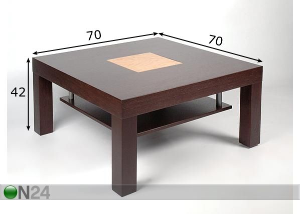 Diivanilaud Ruut 70x70cm mõõdud