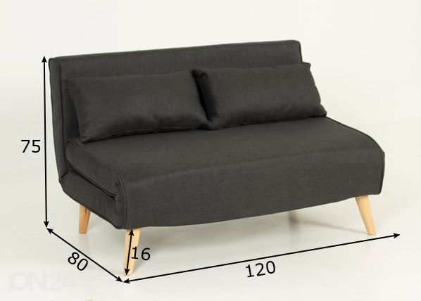 Diivanvoodi mõõdud