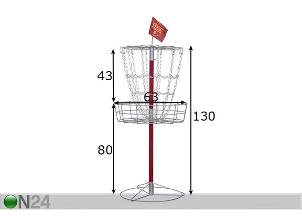 Discgolfi korv Lite pro