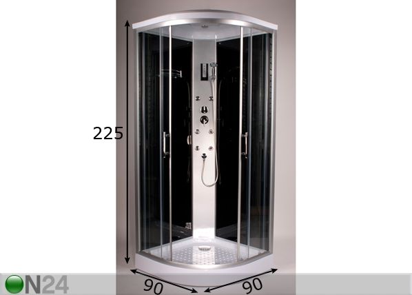 Dušikabiin Harma mõõdud