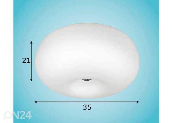 Eglo laevalgusti Optica Ø35cm mõõdud