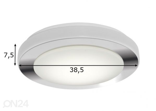 Eglo plafoon Carpi LED mõõdud