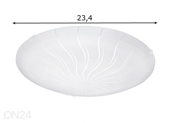 Eglo plafoonvalgusti Margitta 1 LED mõõdud