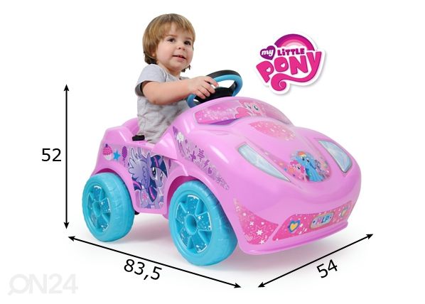 Elektriauto Injusa My Little Pony mõõdud
