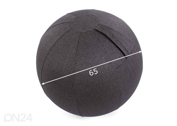 Ergonoomiline istumispall Style (võimlemispall) koos kattega 65 cm mõõdud