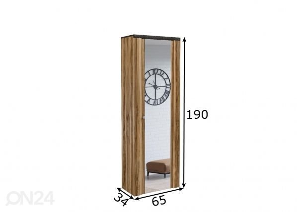 Esikukapp 65 cm mõõdud