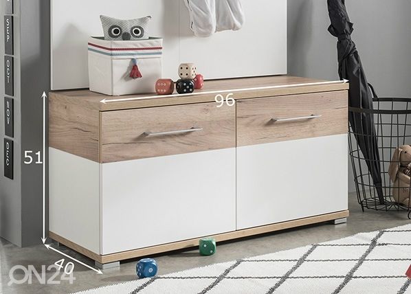 Esikukapp Topix mõõdud