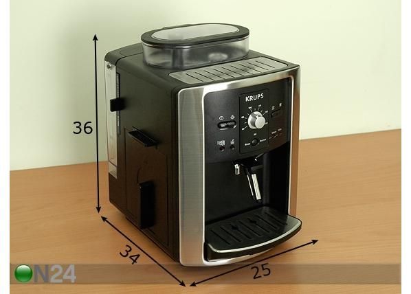 Espressomasin Krups Espresseria mõõdud