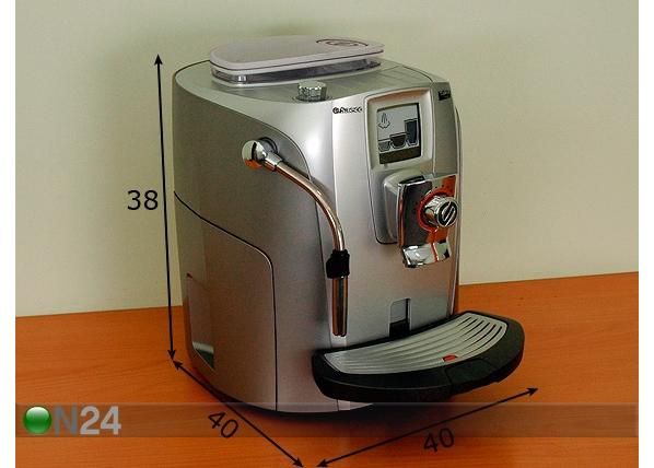 Espressomasin Saeco Talea Touch mõõdud