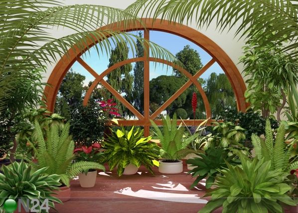 Fliis-fototapeet Conservatory 360x270 cm