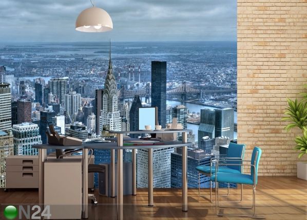 Fliis-fototapeet Empire State Building 360x270 cm