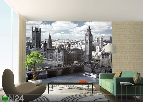 Fliis-fototapeet London Parliament 360x270 cm