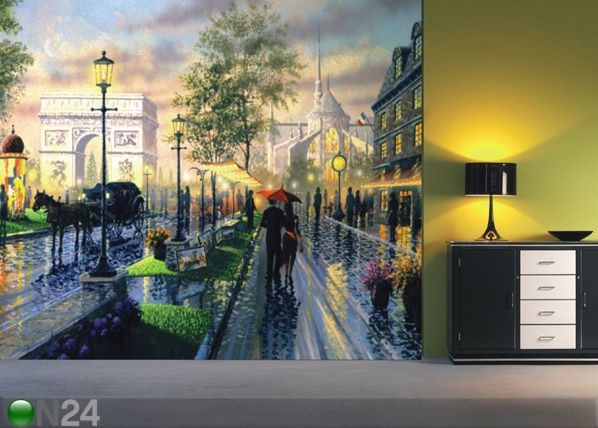 Fliis-fototapeet Magical Paris 360x270 cm