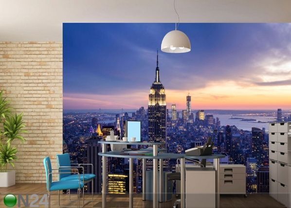 Fliis-fototapeet New York 360x270 cm