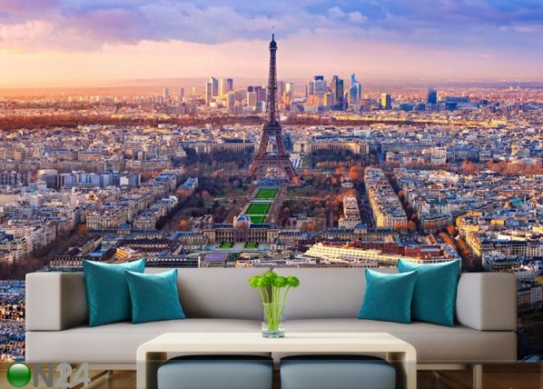 Fliis-fototapeet Paris 360x270 cm