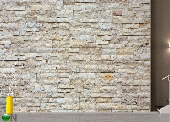 Fliis-fototapeet Stone wall 360x270 cm