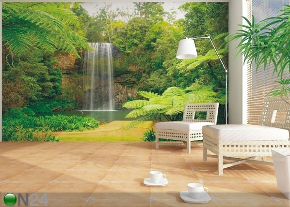 Fliis-fototapeet Waterfall 360x270 cm