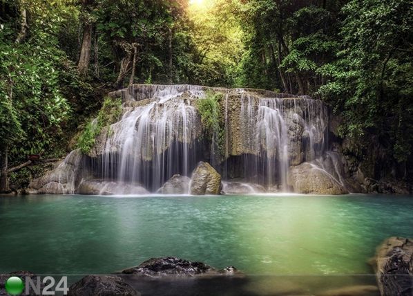 Fliis-fototapeet Waterfall 360x270 cm