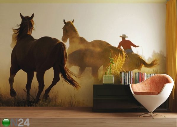 Fliis-fototapeet Wild West 360x270 cm