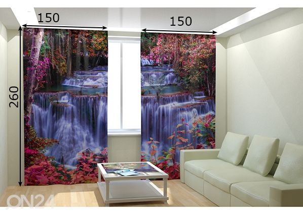 Fotokardinad Sügis 300x260 cm mõõdud