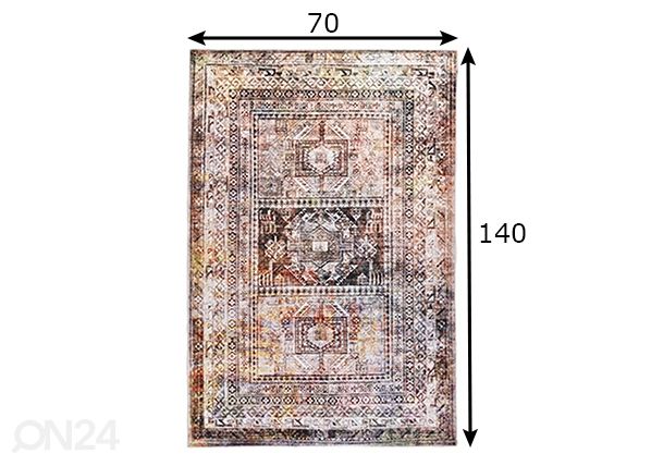 Gino Falcone vaip Adara 70x140 cm mõõdud