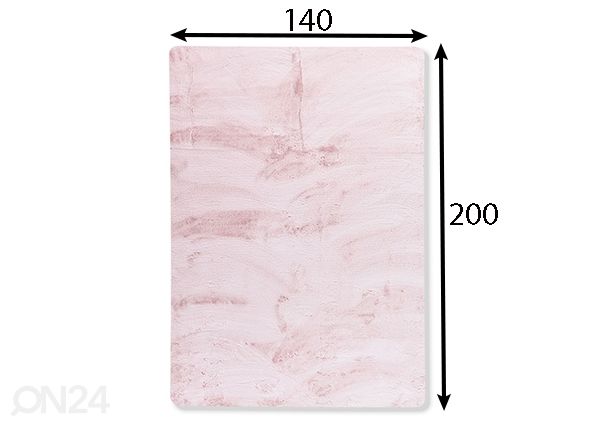 Gino Falcone vaip Chiara 140x200 cm mõõdud