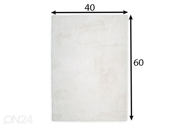 Gino Falcone vaip Chiara 40x60 cm mõõdud